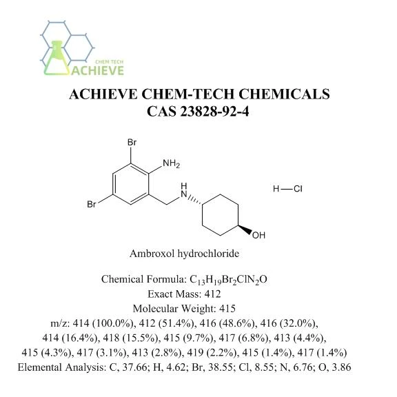 Ambroxol Hydrochloride structure CAS 23828-92-4 | Shaanxi BLOOM Tech Co., Ltd Ambroxol Hydrochloride structure CAS 23828-92-4 | Shaanxi BLOOM Tech Co., Ltd