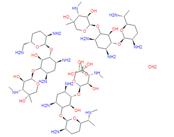 Gentamycin Sulfate Structure Gentamycin Sulfate Structure