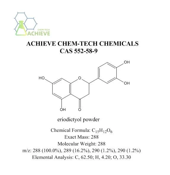 Eriodictyol Powder CAS 552-58-9