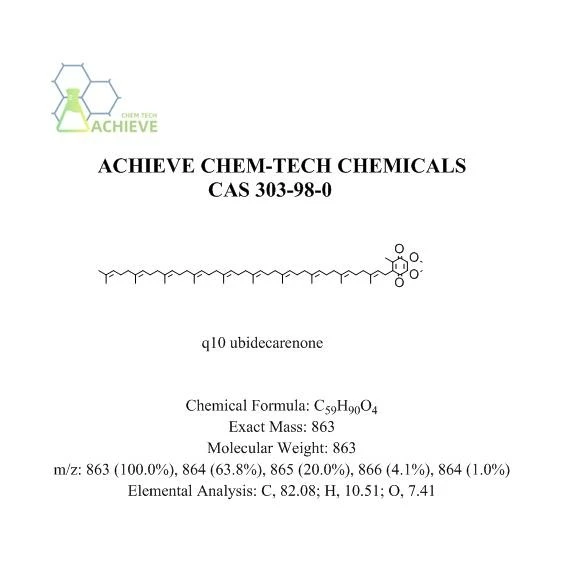Coenzyme Q10 Powder CAS 303-98-0