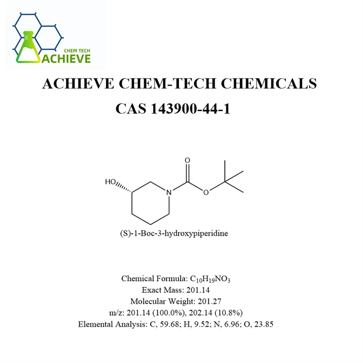 (S)-1-Boc-3-hydroxypiperidine CAS 143900-44-1